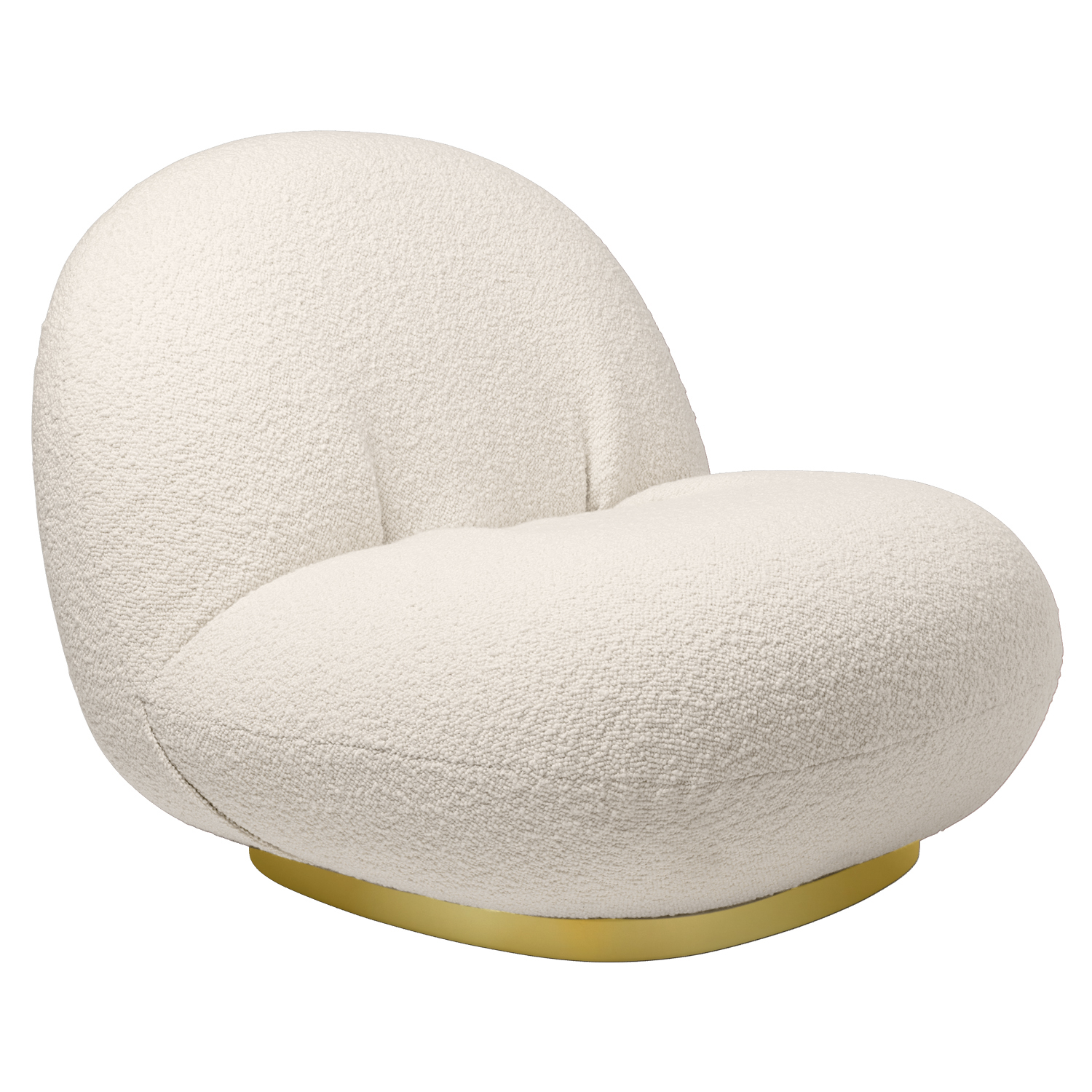 Pochi Swivel Lounge Chair (White) Furniture Source Philippines