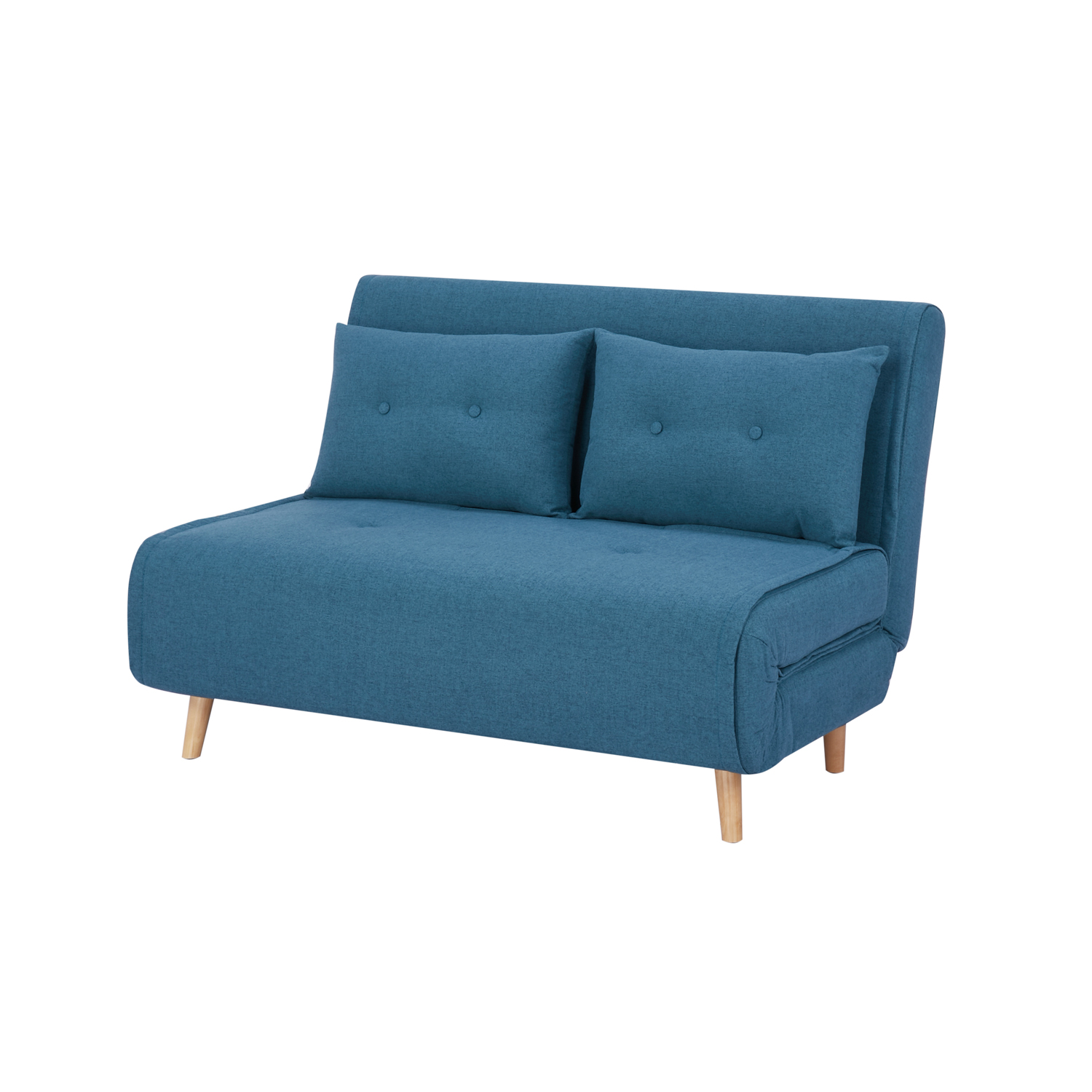 Haru Wood 2Seater Sofabed (Sherbet Blue) Furniture Source Philippines