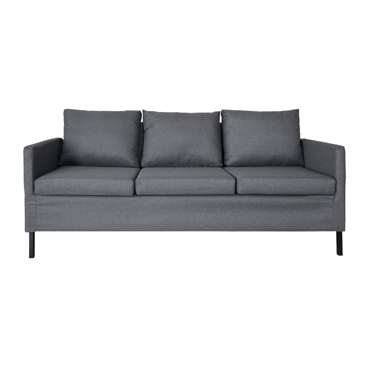 Karlmon 3Seater Sofa (Dark Gray) Furniture Source Philippines