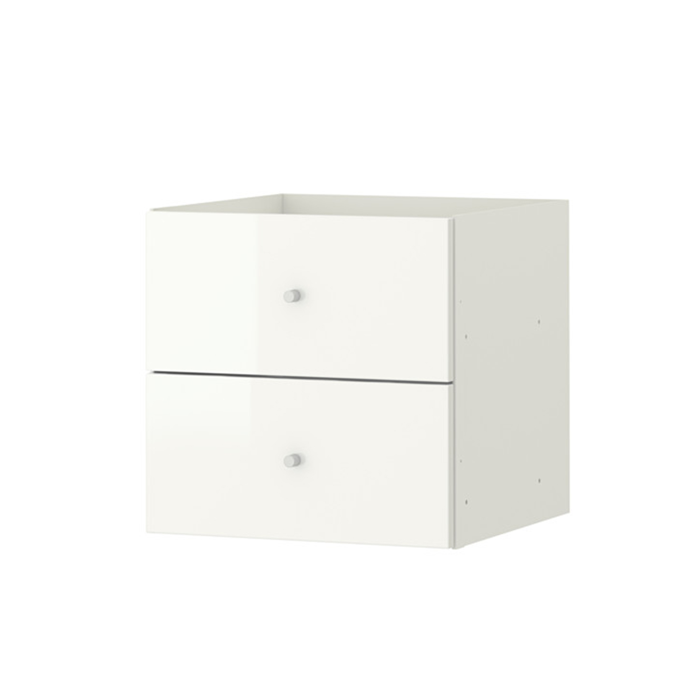Kallax Insert with 2 Drawers (White)