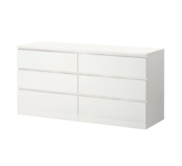 Furniture Source Philippines Malm Chest Of 6 Drawers Wide White