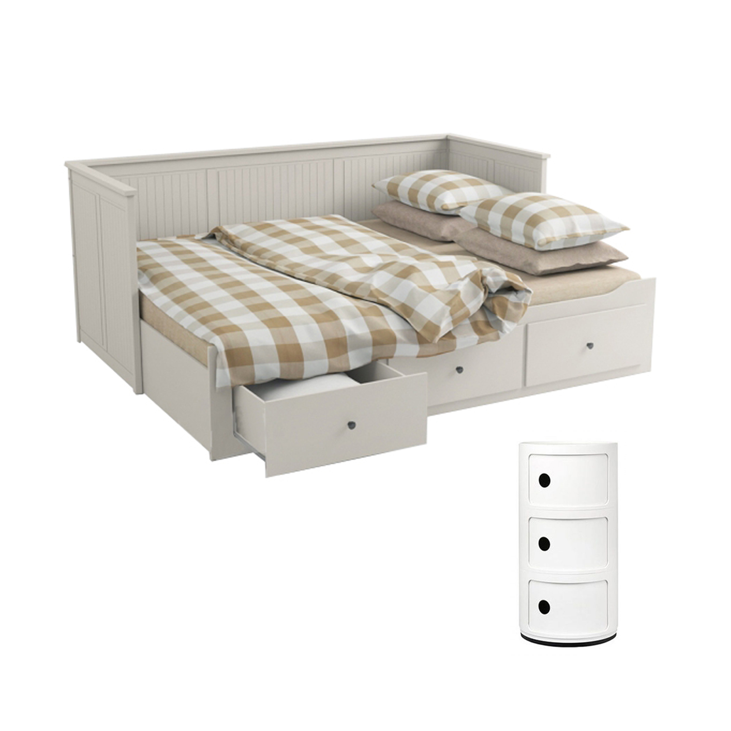 Furniture Source Philippines Hemnes Daybed Frame With Combini 3