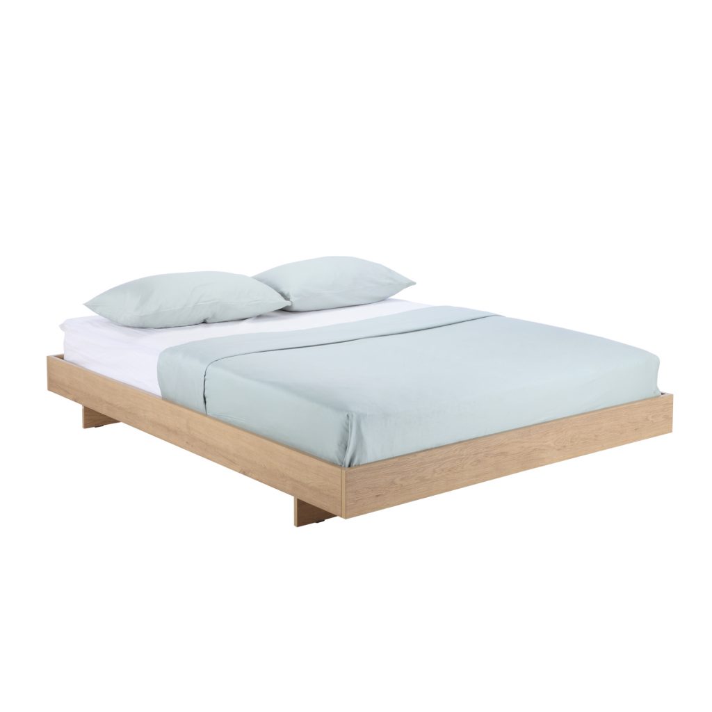Kobe Bed Frame Oak (Queen) Furniture Source Philippines