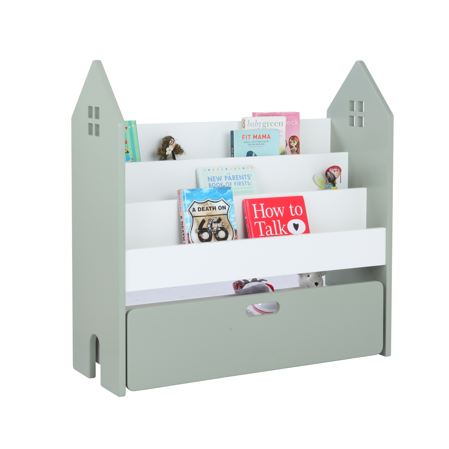 Little Home Bookcase (Green) Furniture Source Philippines