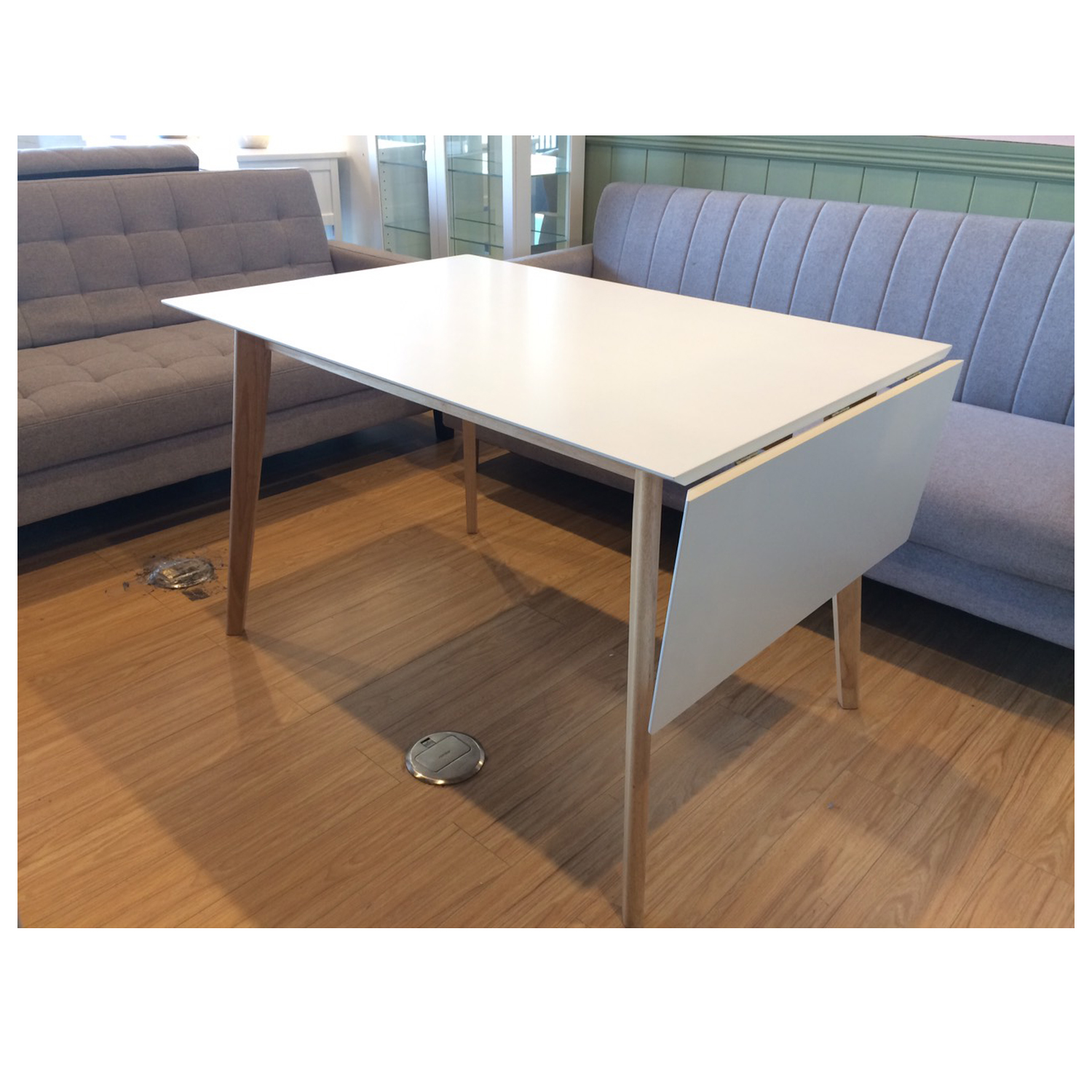 Furniture Source Philippines Melanda Extendable Dining Table White