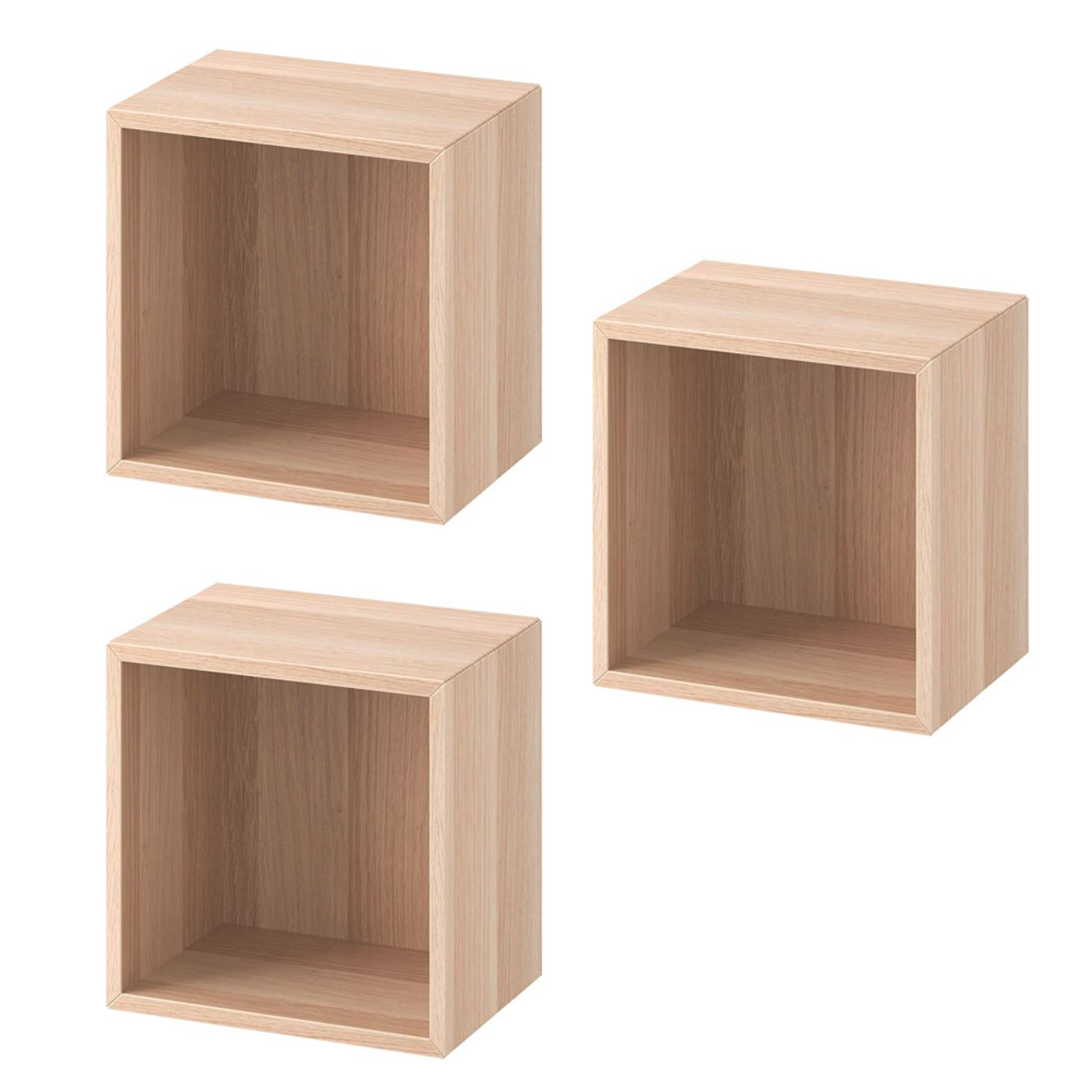 Eket Cabinet 25 cm 3pcs (Oak)