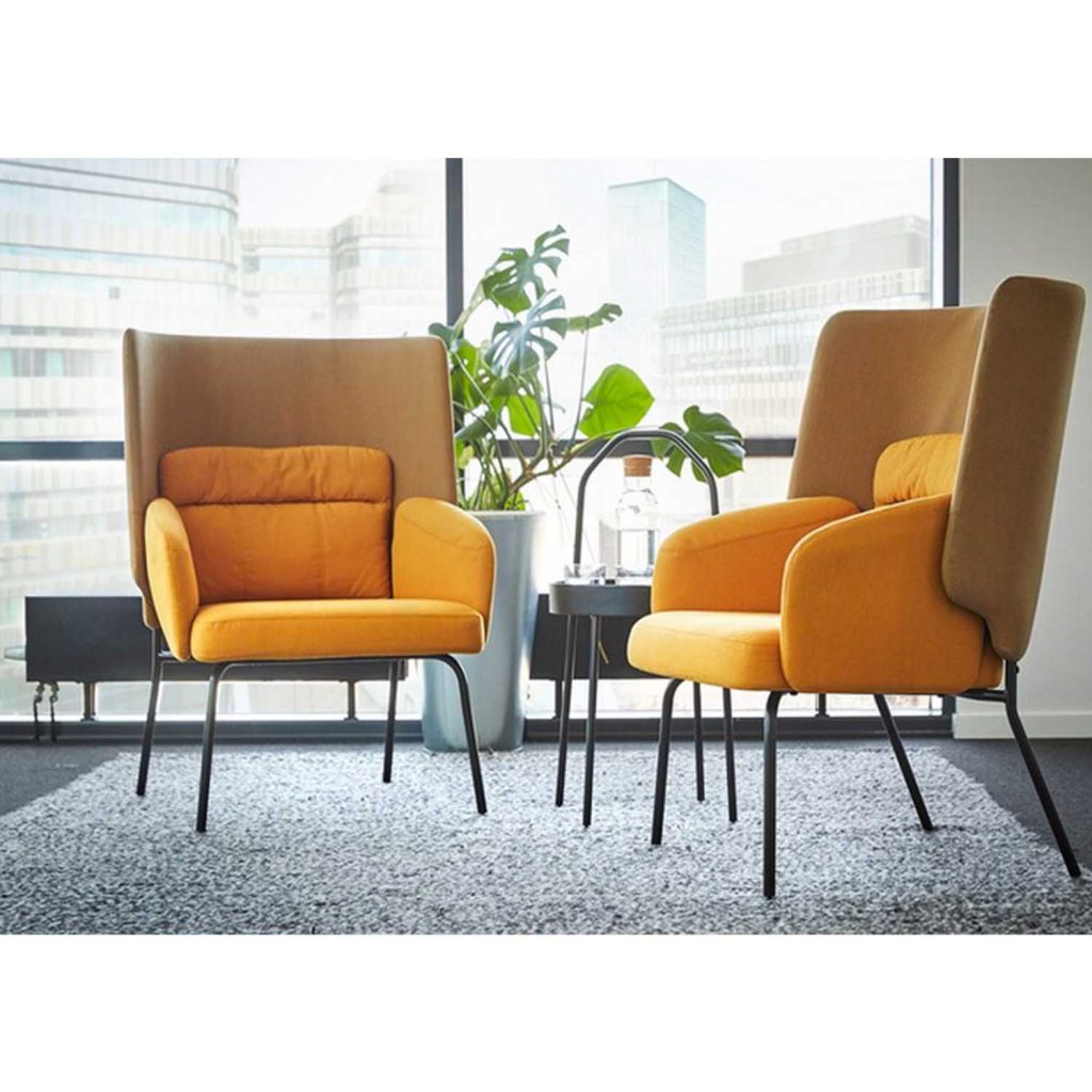 Bingsta HighBack Armchair (Yellow) Furniture Source Philippines
