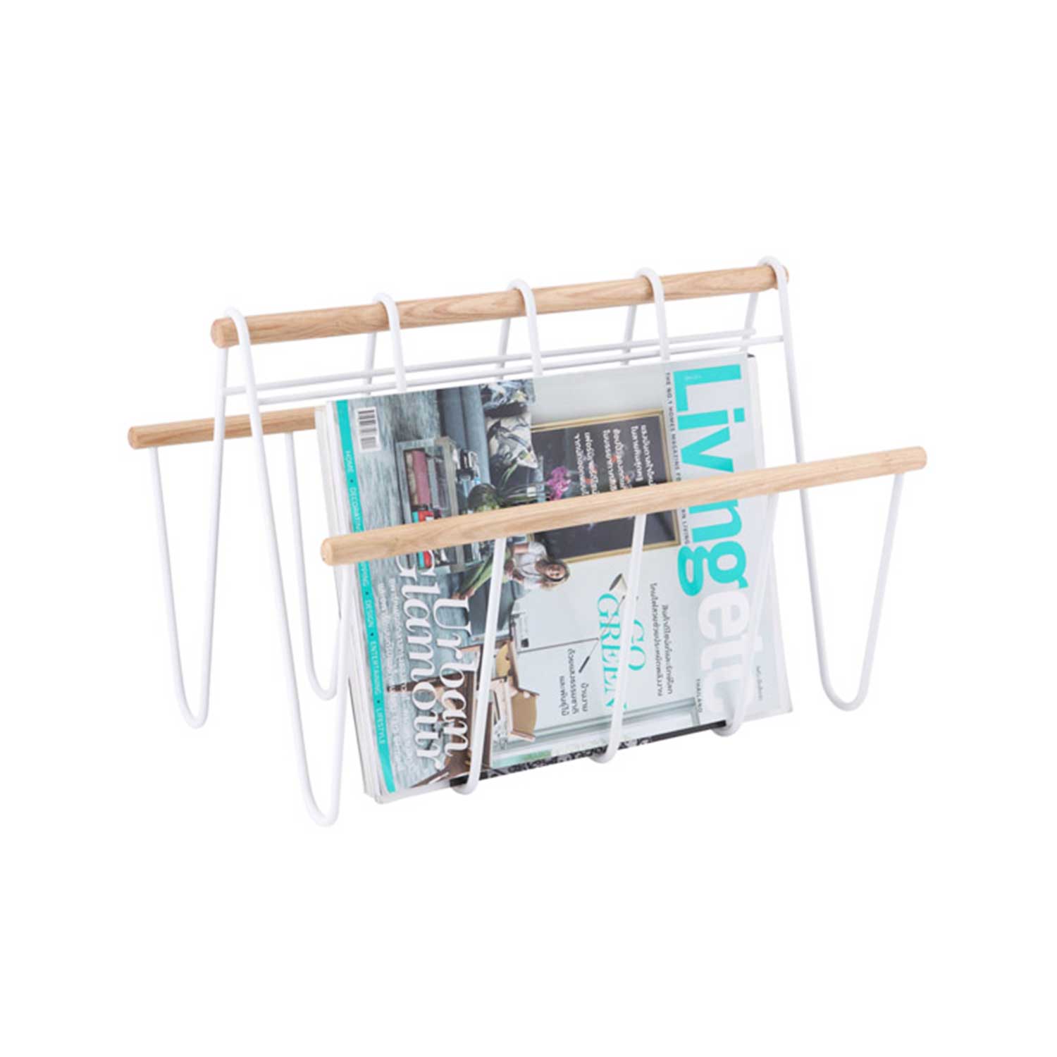 Brooklyn Magazine Rack - Natural