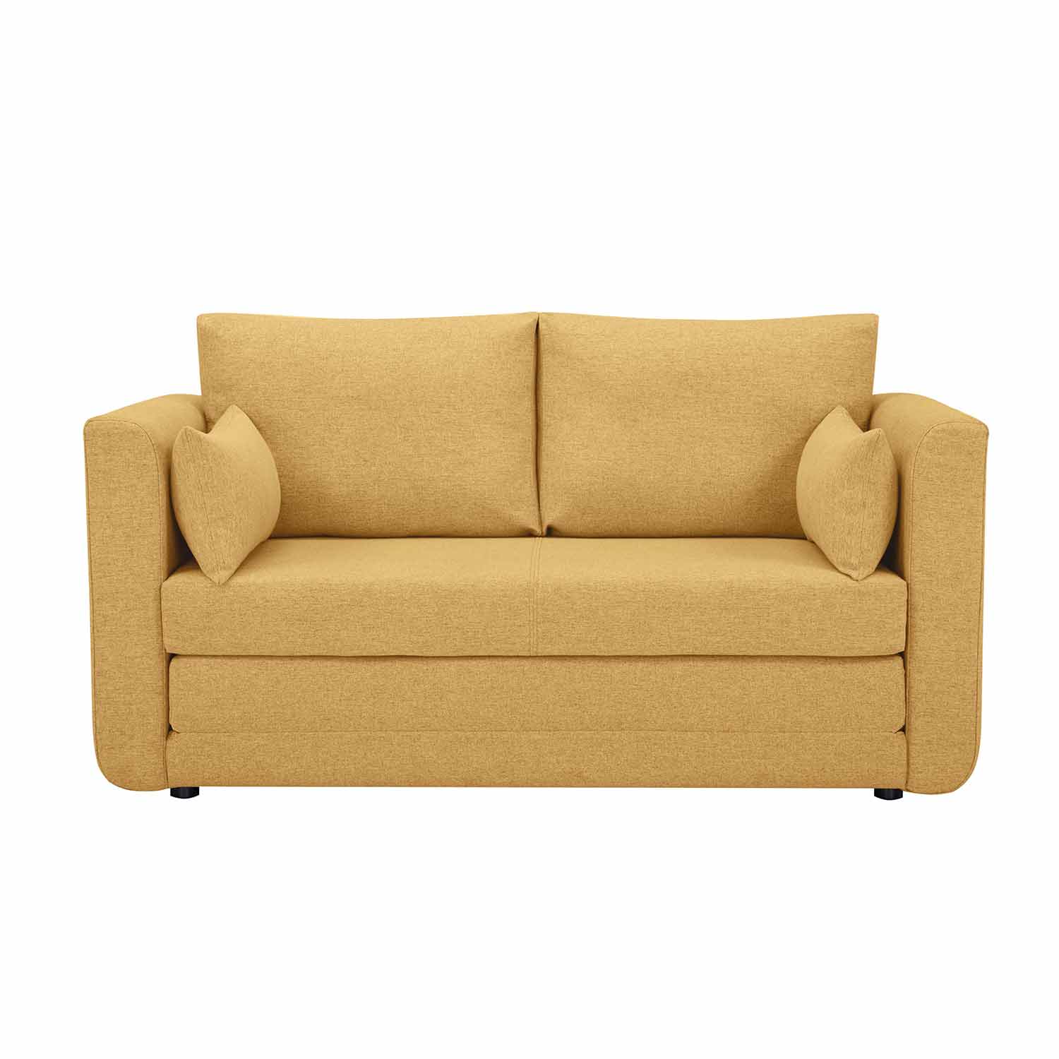 Barker Sofabed with Pockets (Ginger Yellow) Furniture Source Philippines