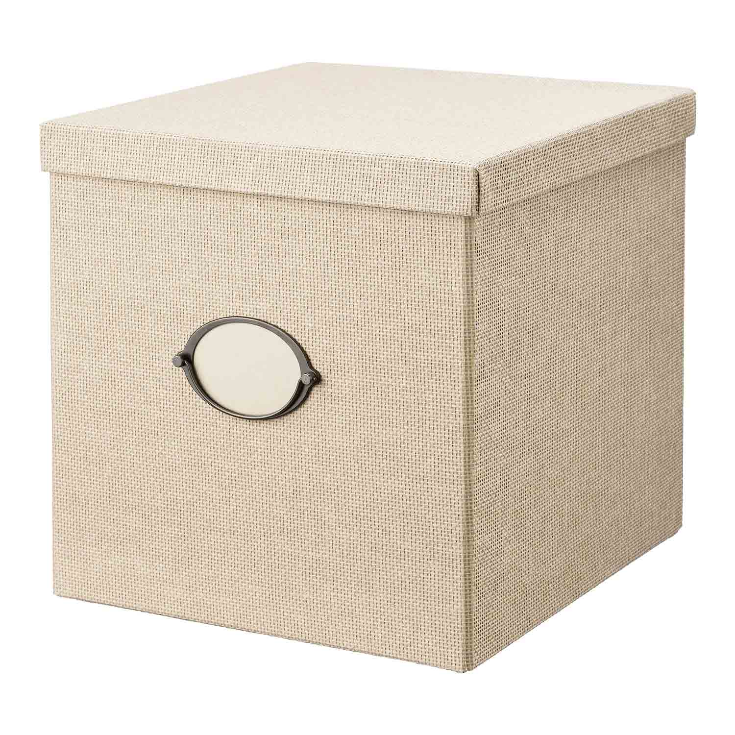 Kvarnvik Box with Lid (Beige)