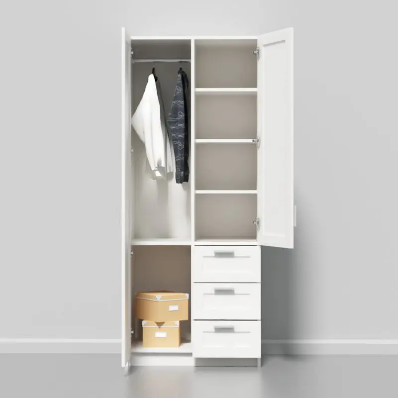 Furniture Source Philippines, Ikea 2 Door Wardrobe With Shelves