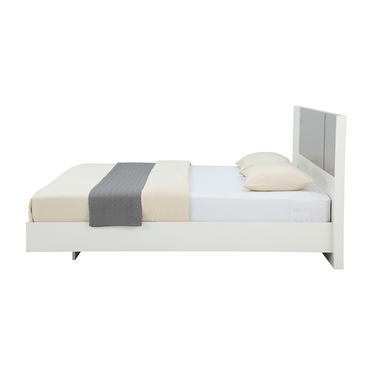 Essence Bed Queen (White) - Furniture Source Philippines