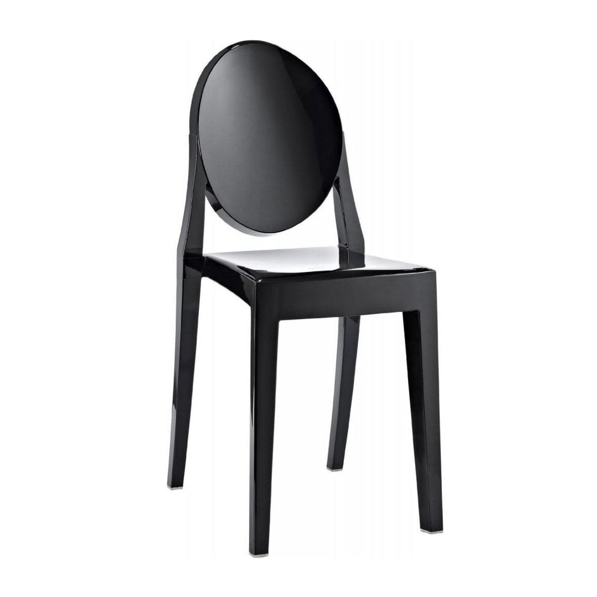 Ghost Side Chair (Black) Furniture Source Philippines