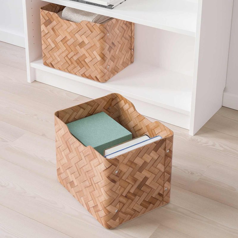 Bullig Box 25 cm (Kallax Bamboo) Furniture Source Philippines