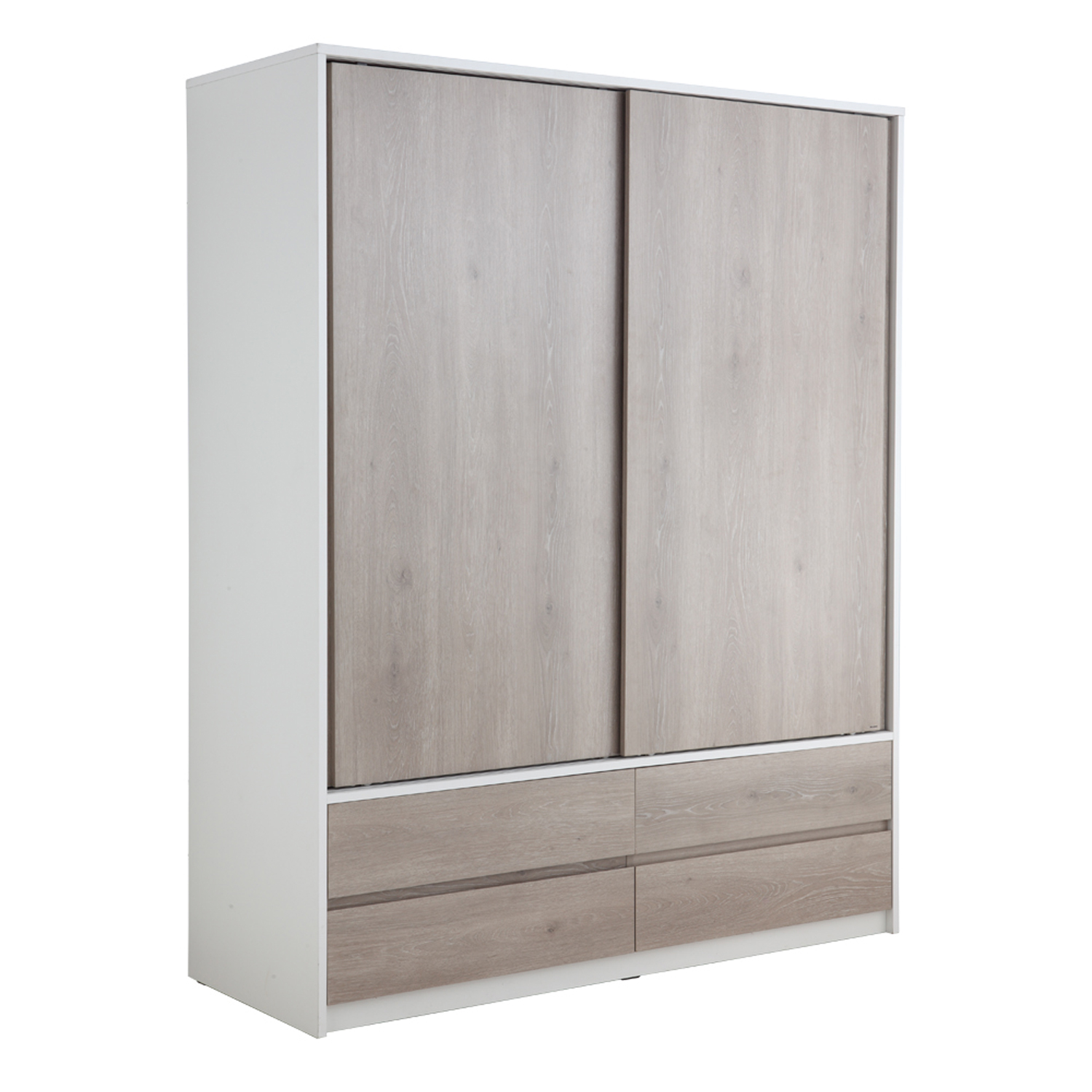 Sliding Wardrobe 160cm (White) Furniture Source Philippines