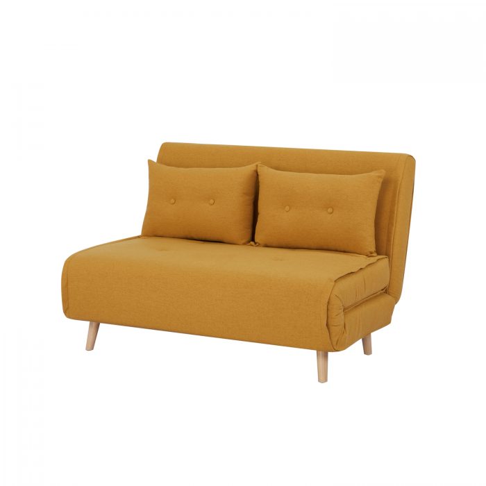 Luxee 2Seater Folding Sofabed (Mustard) Furniture Source Philippines