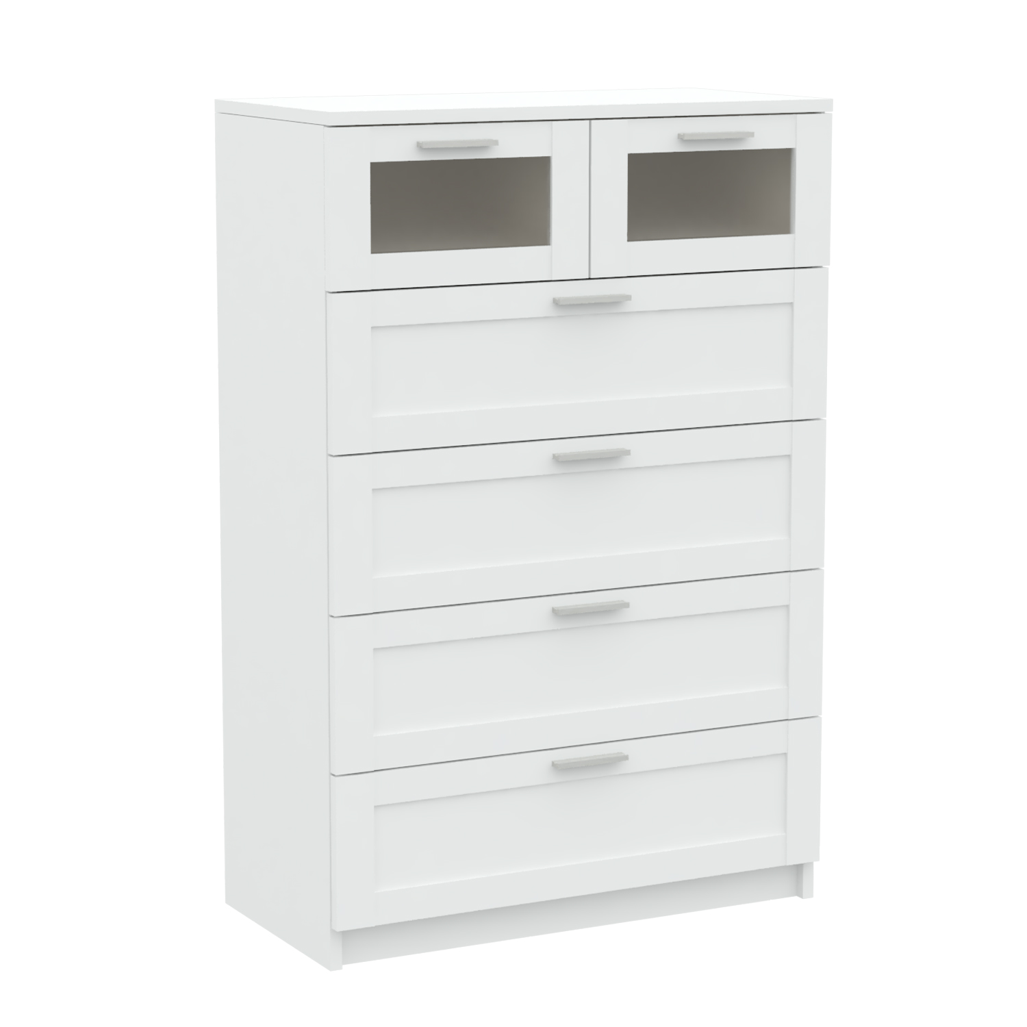 Brimmond Chest of 6 Tall (White)