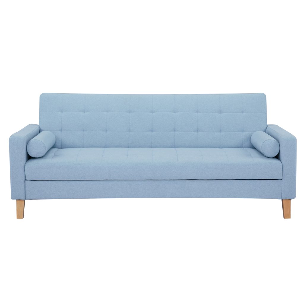 Brickholm 3Seater Sofabed with Storage (Cyan) Furniture Source