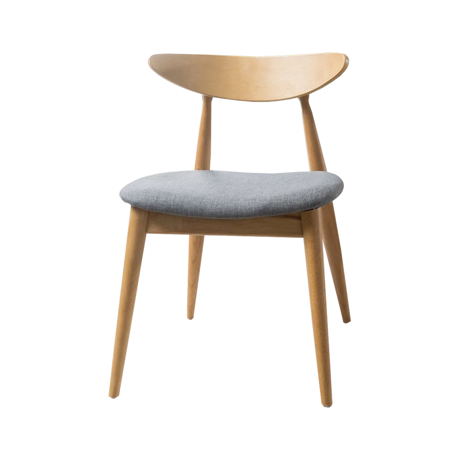Norwood Chair (Oak-Light Gray)