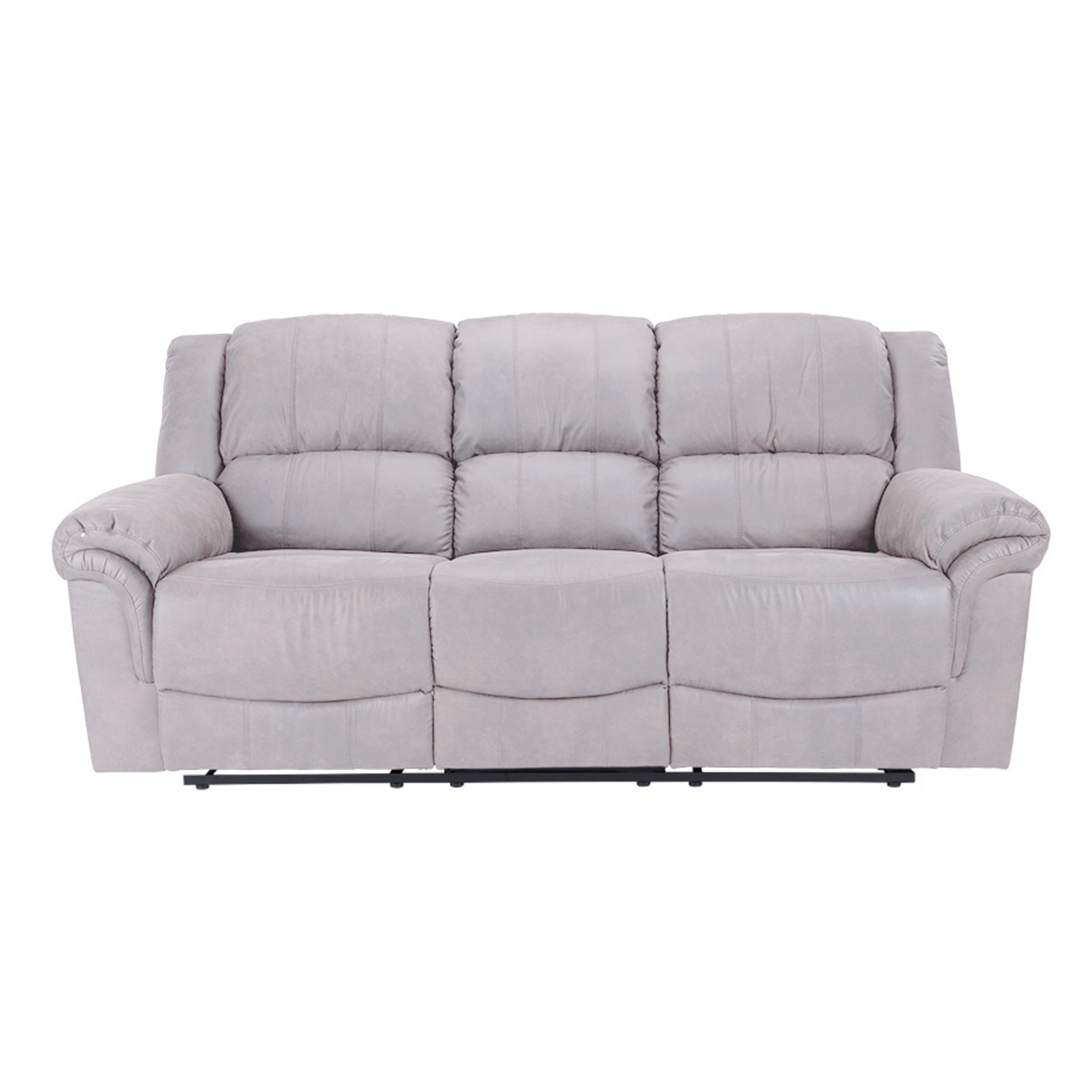 Atlan 3Seater Recliner Sofa (Gray) Furniture Source Philippines