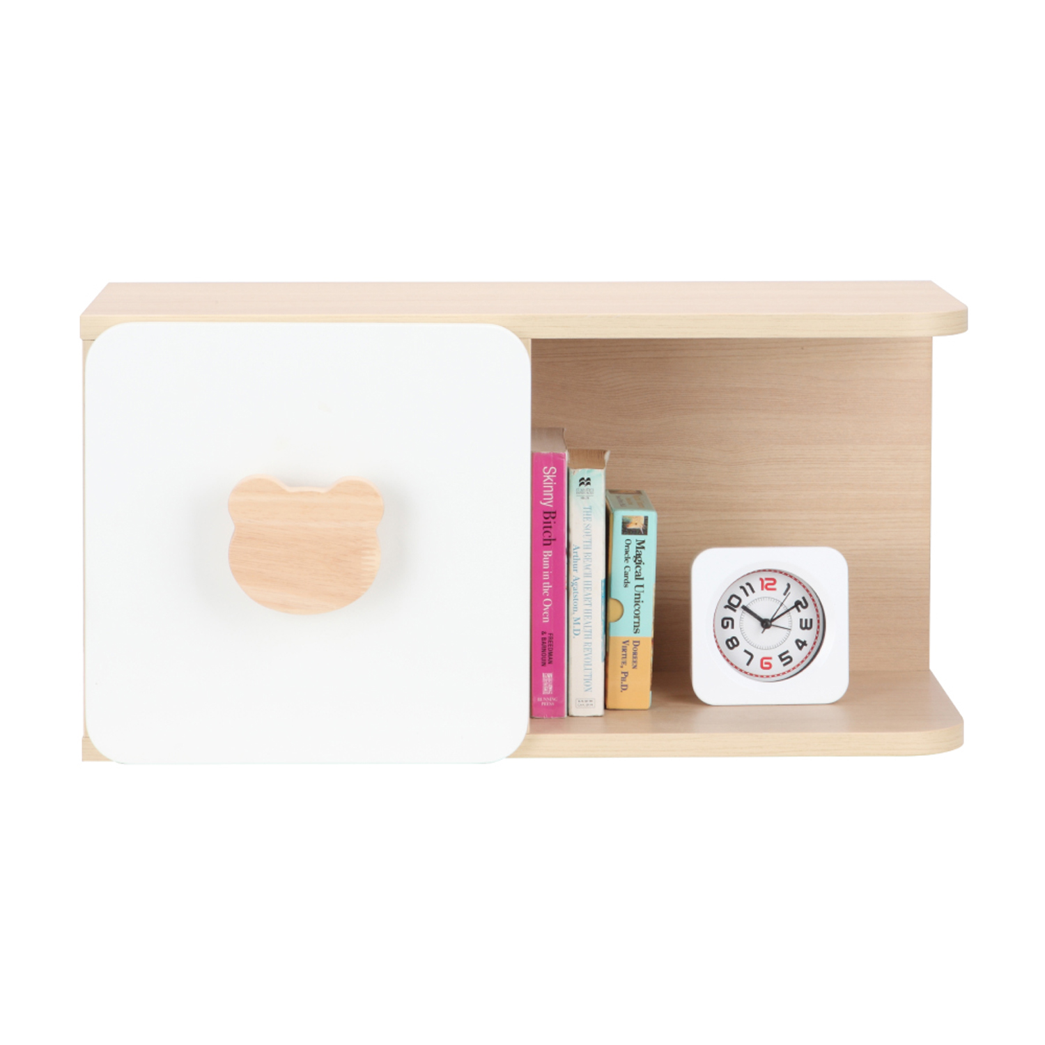 Bear In Mind Shelf 59cm (White Oak)