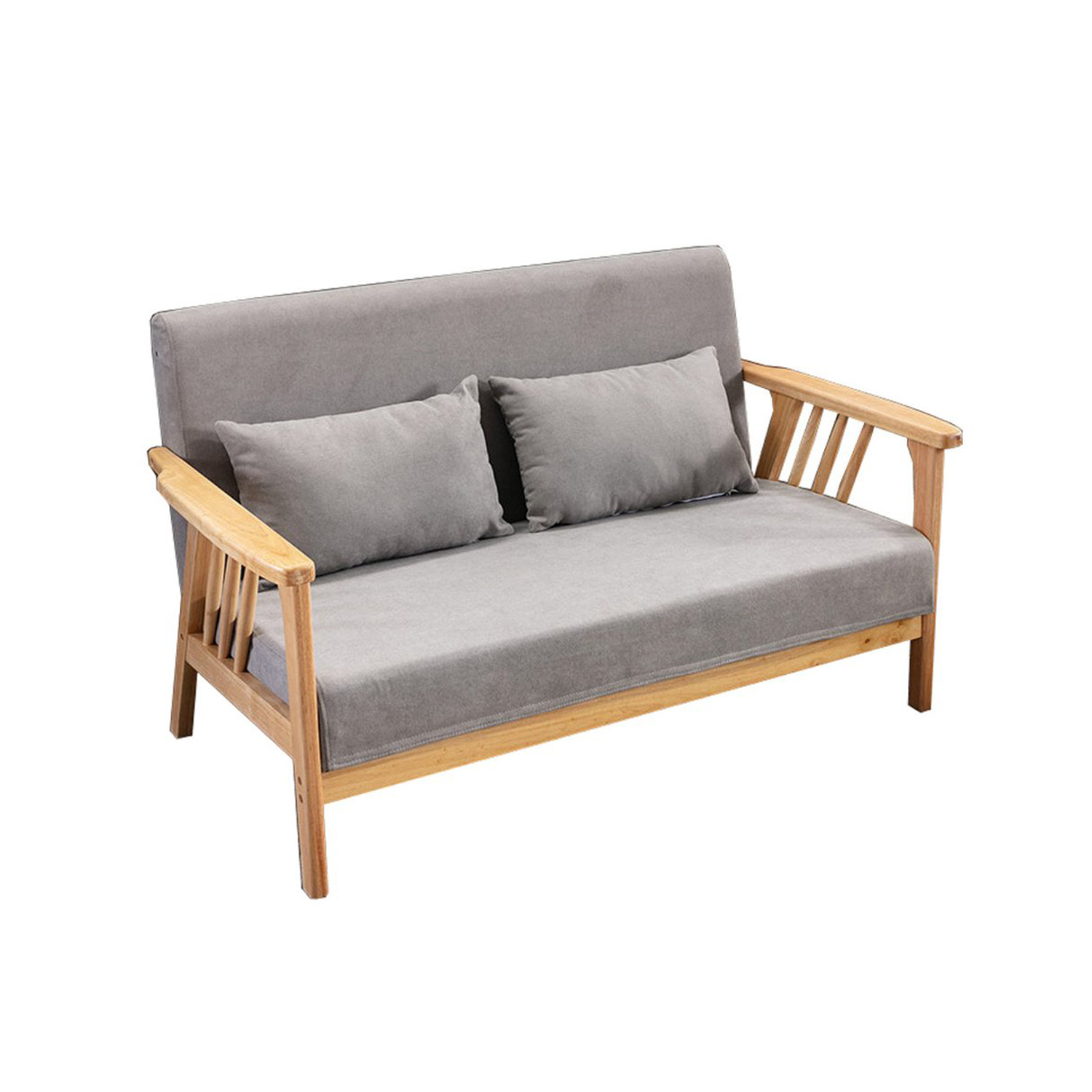 Ressort 2-Seater Sofa (Gray)