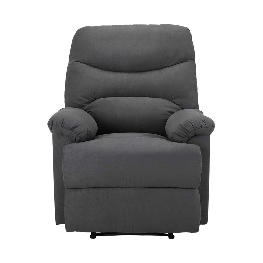 Riley 1Seater Fabric Manual Recliner (Gray) Furniture Source Philippines