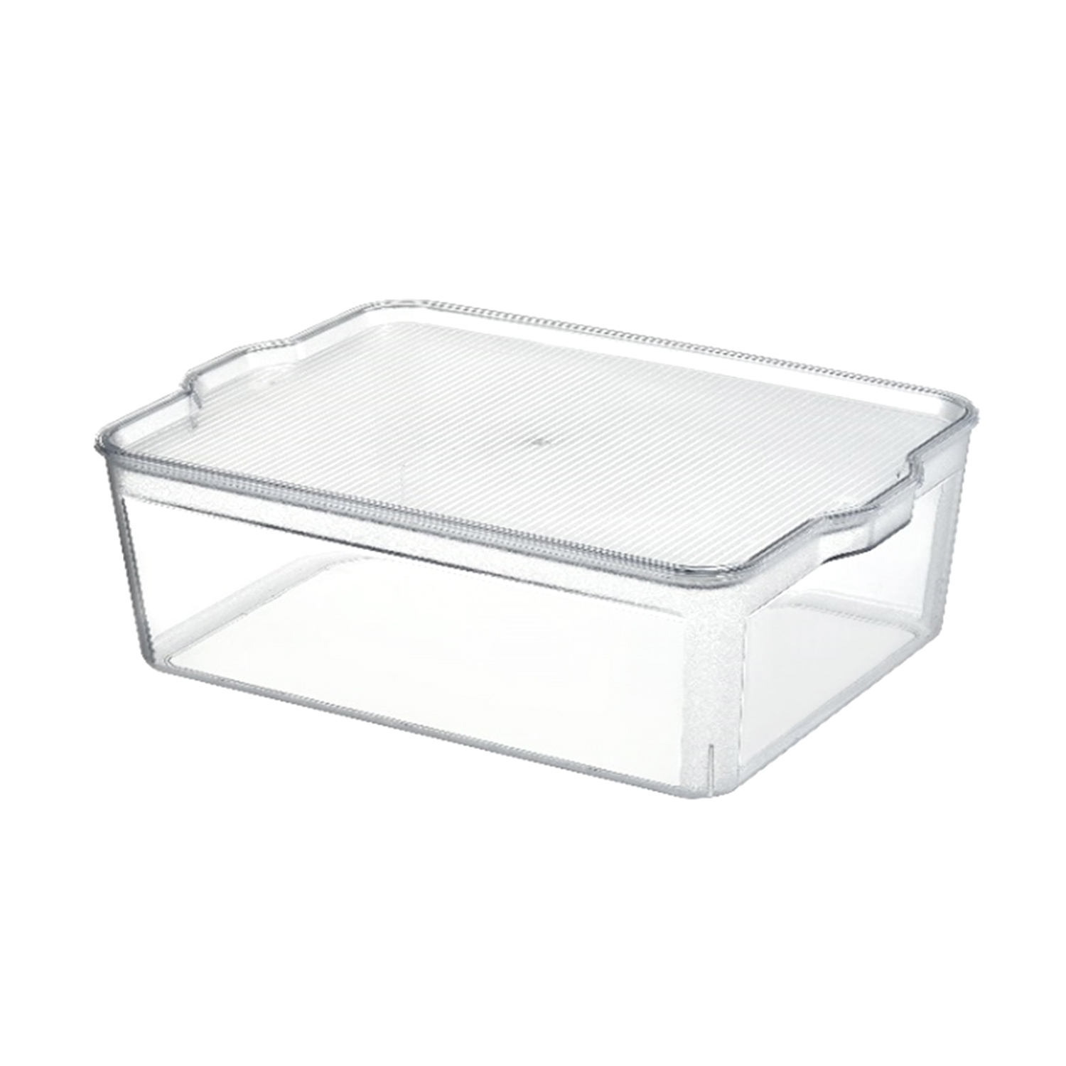 Varina Organizer Box with Lid Small (Clear)