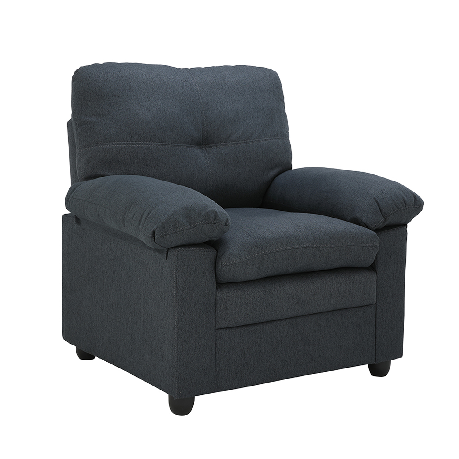 Augusta 1Seater Fabric Sofa (Dark Gray) Furniture Source Philippines
