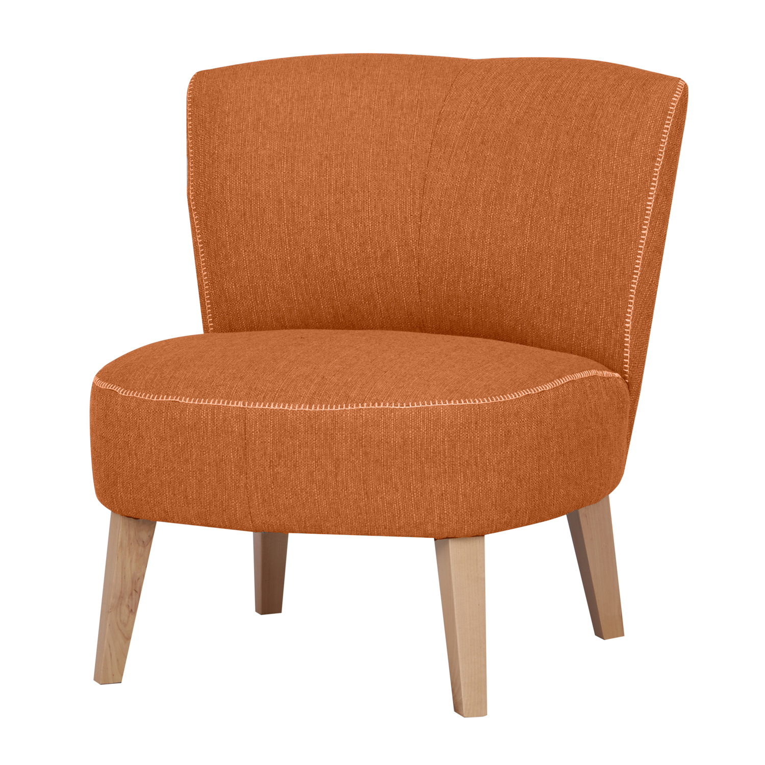 Miren Accent Chair (Orange) Furniture Source Philippines