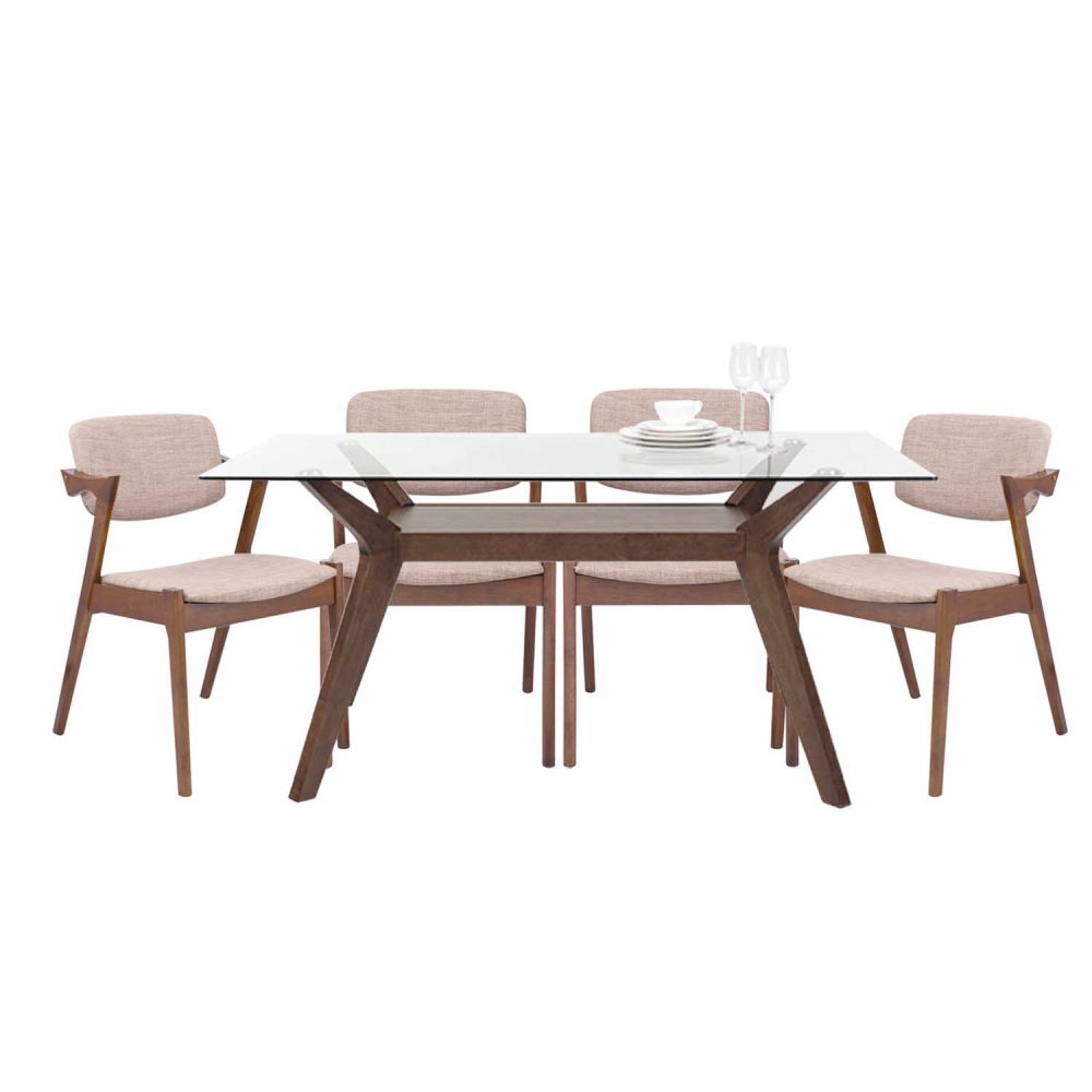 Chessee Rattan Folding Chair (WhiteNatural) Furniture Source Philippines