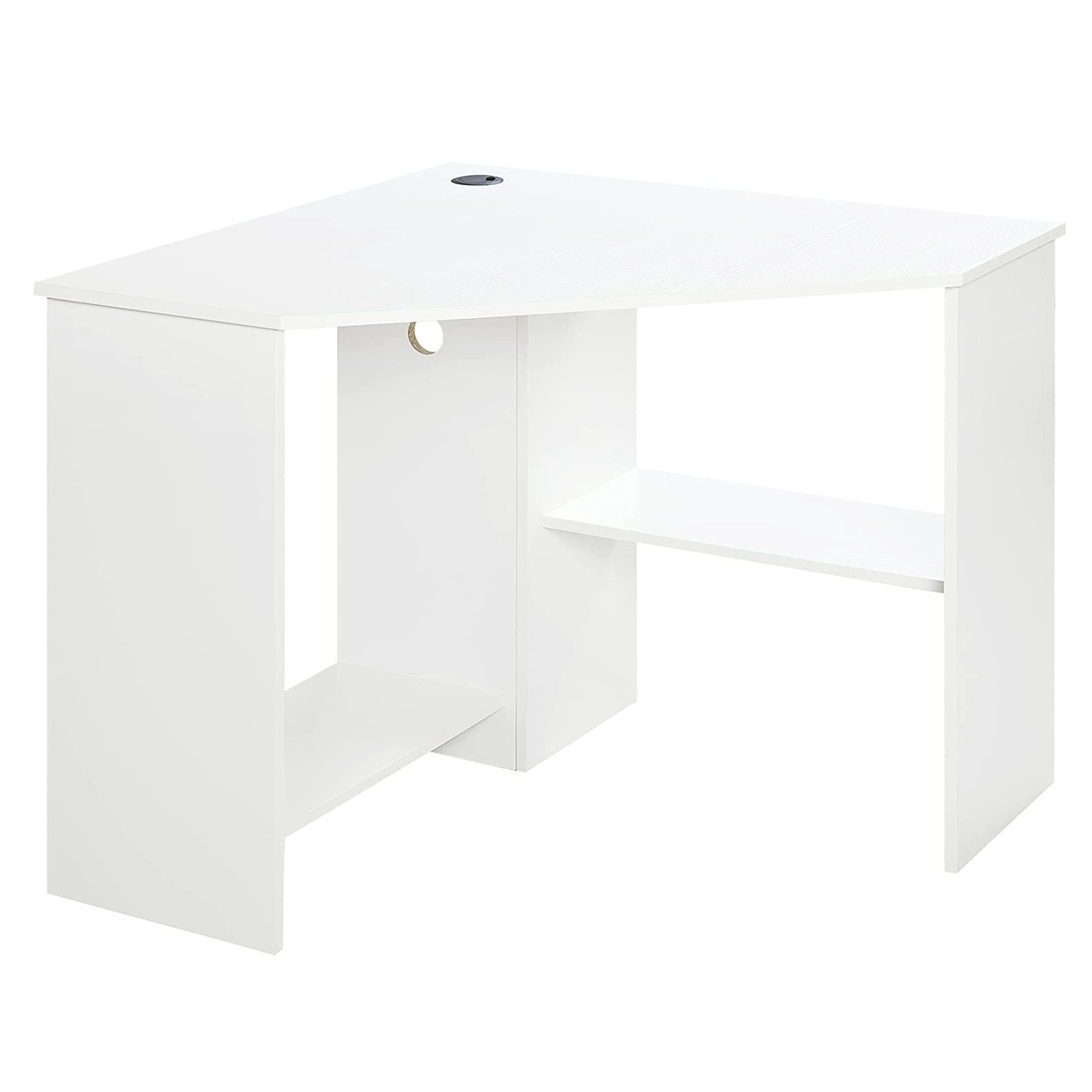 Ezze Corner Desk (White)