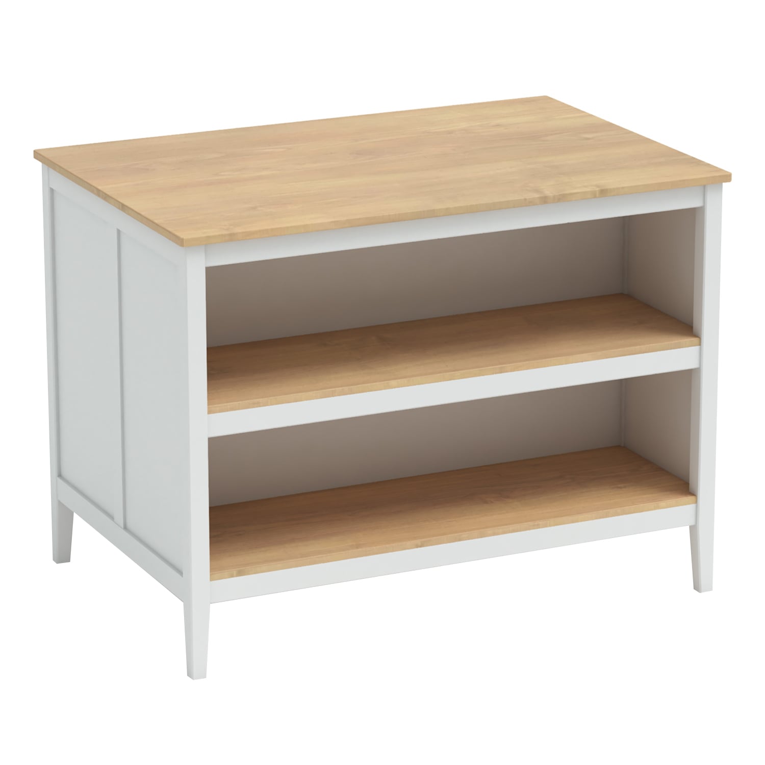 Stenstall Island with Shelf (Natural-White)