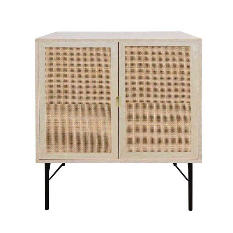 Rattan Mesh Mid Cabinet (Natural)