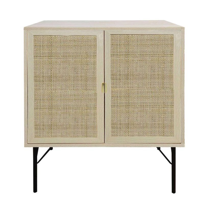 Rattan Mesh Low Cabinet (Natural) - Furniture Source Philippines