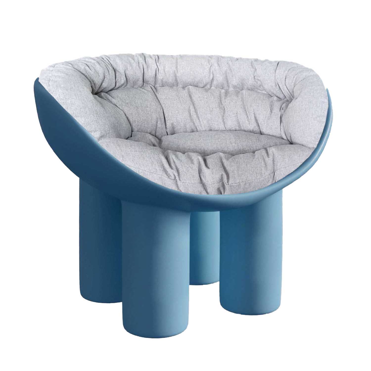 Ellie Cuddle Seat (Blue-Light Gray)