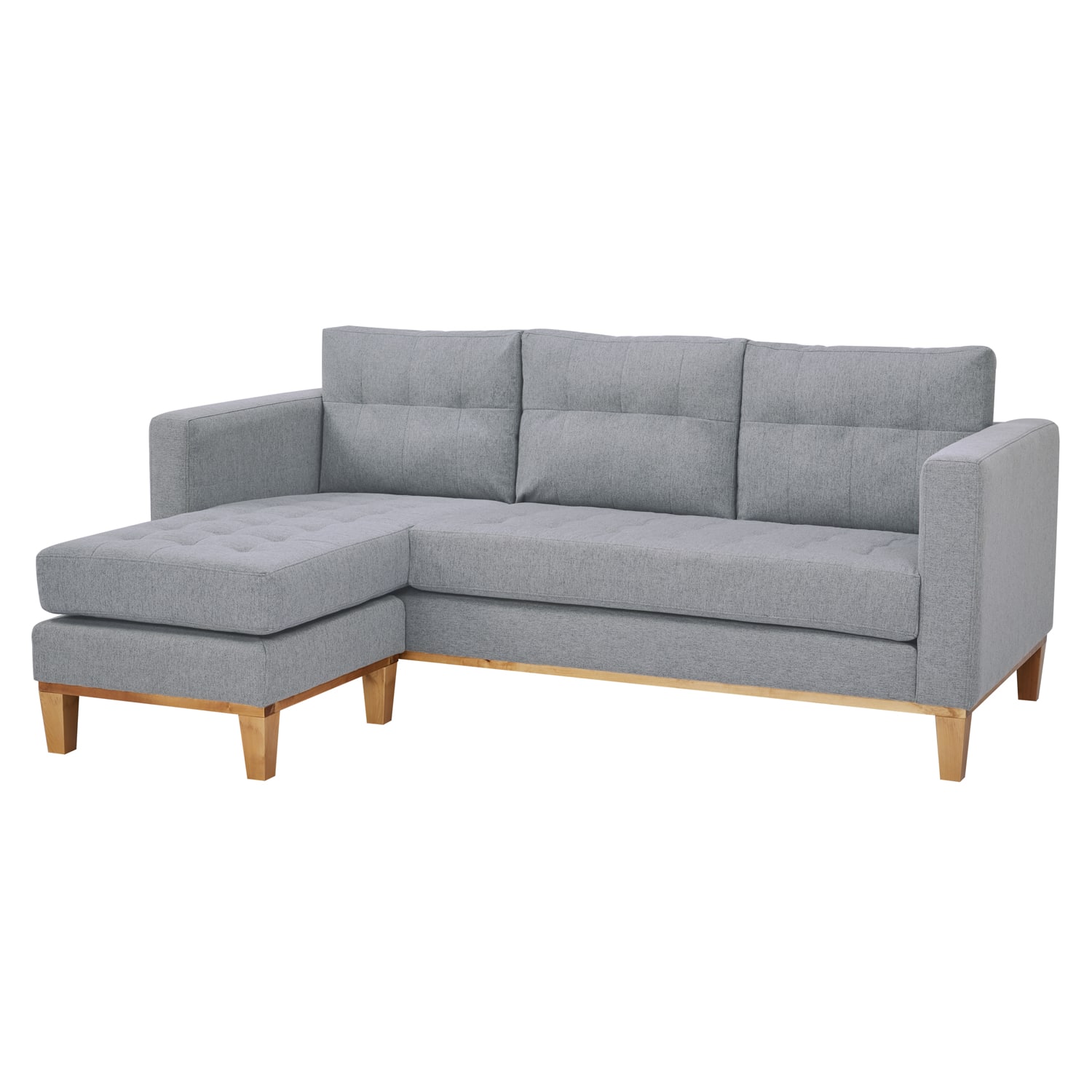 Kai Reversible Chaise Sofa (Light Gray) Furniture Source Philippines