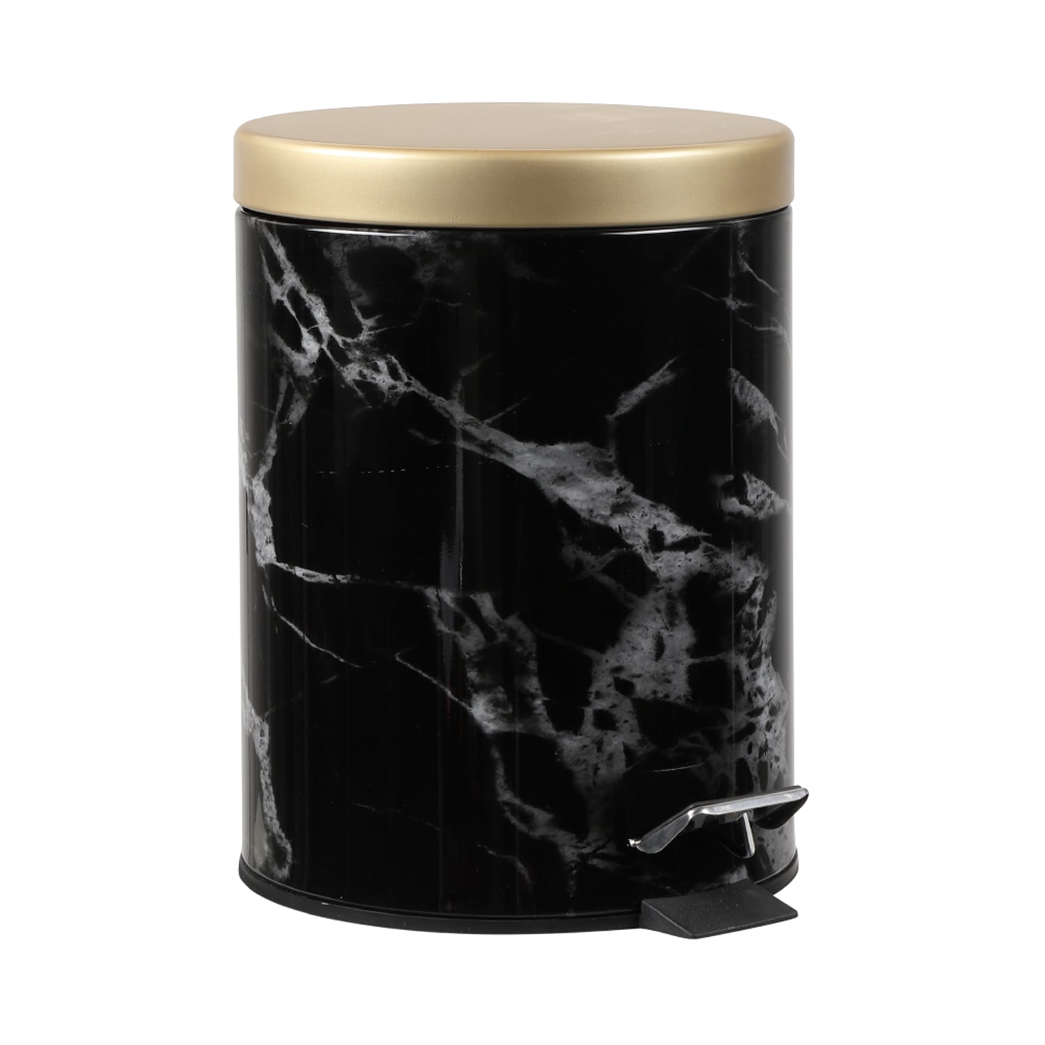 Luxe-Jenna Step Dustbin 5L (Black)