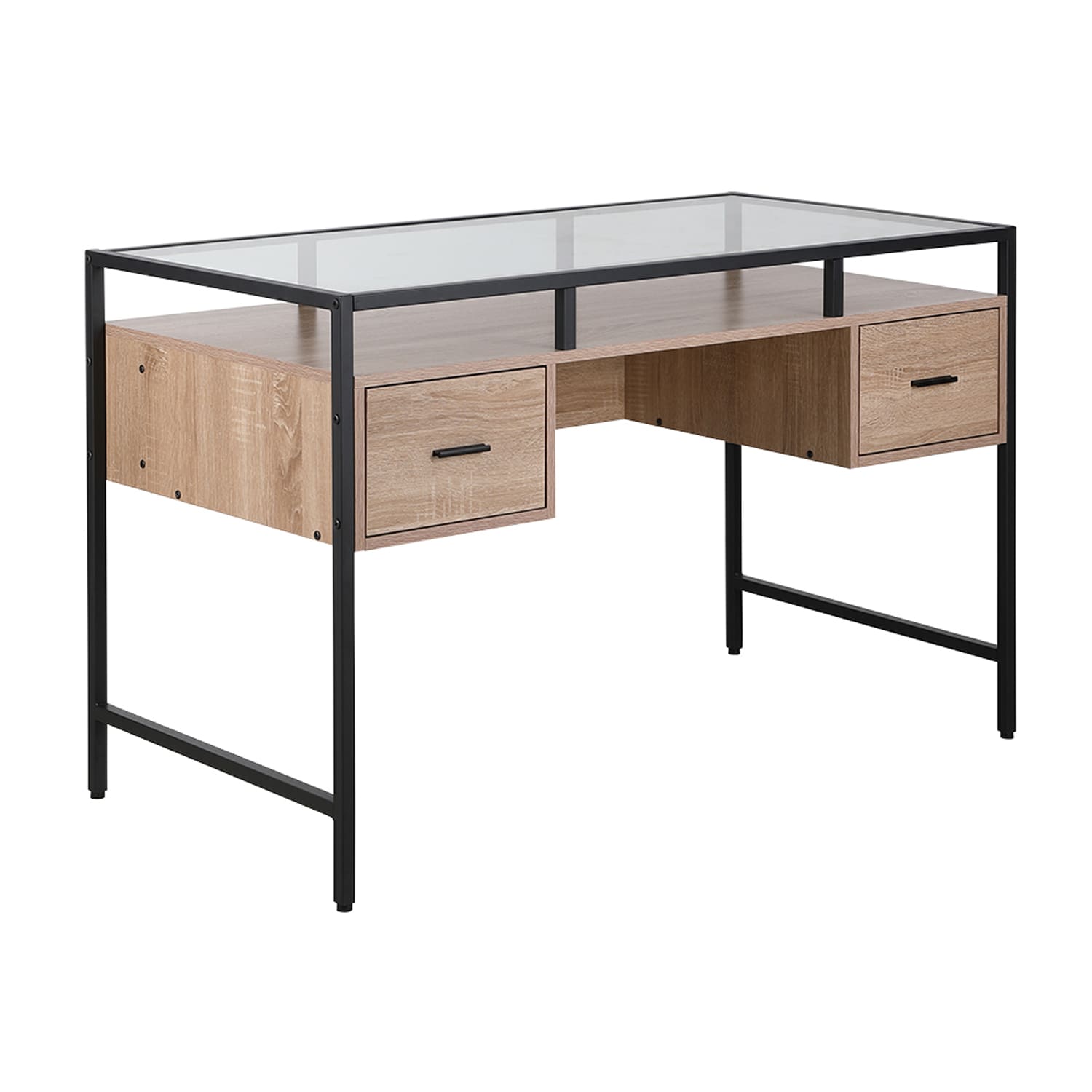 Arriba 48+ imagen glass office table Abzlocal.mx