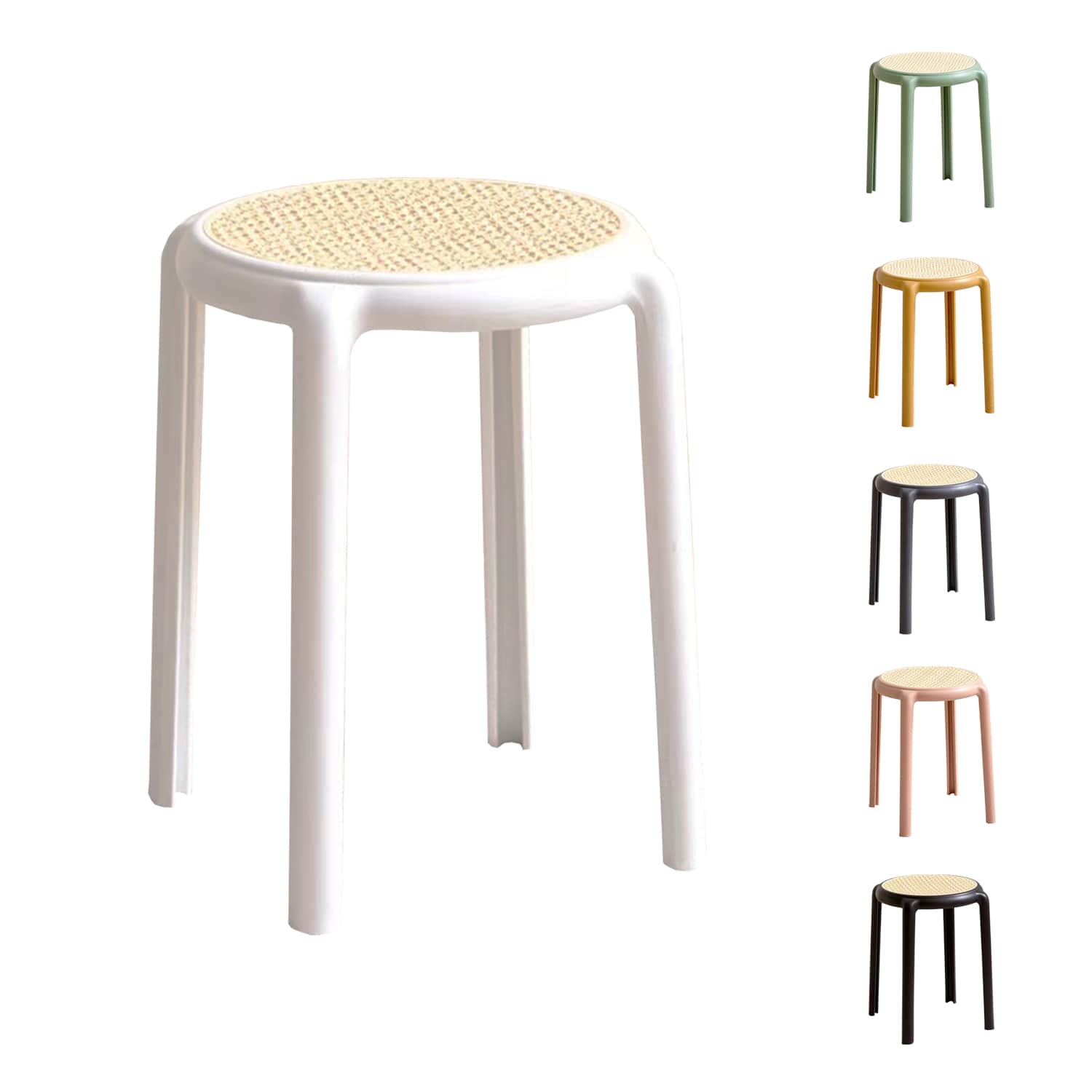 Chonic Round Stool (See Colors) Furniture Source Philippines