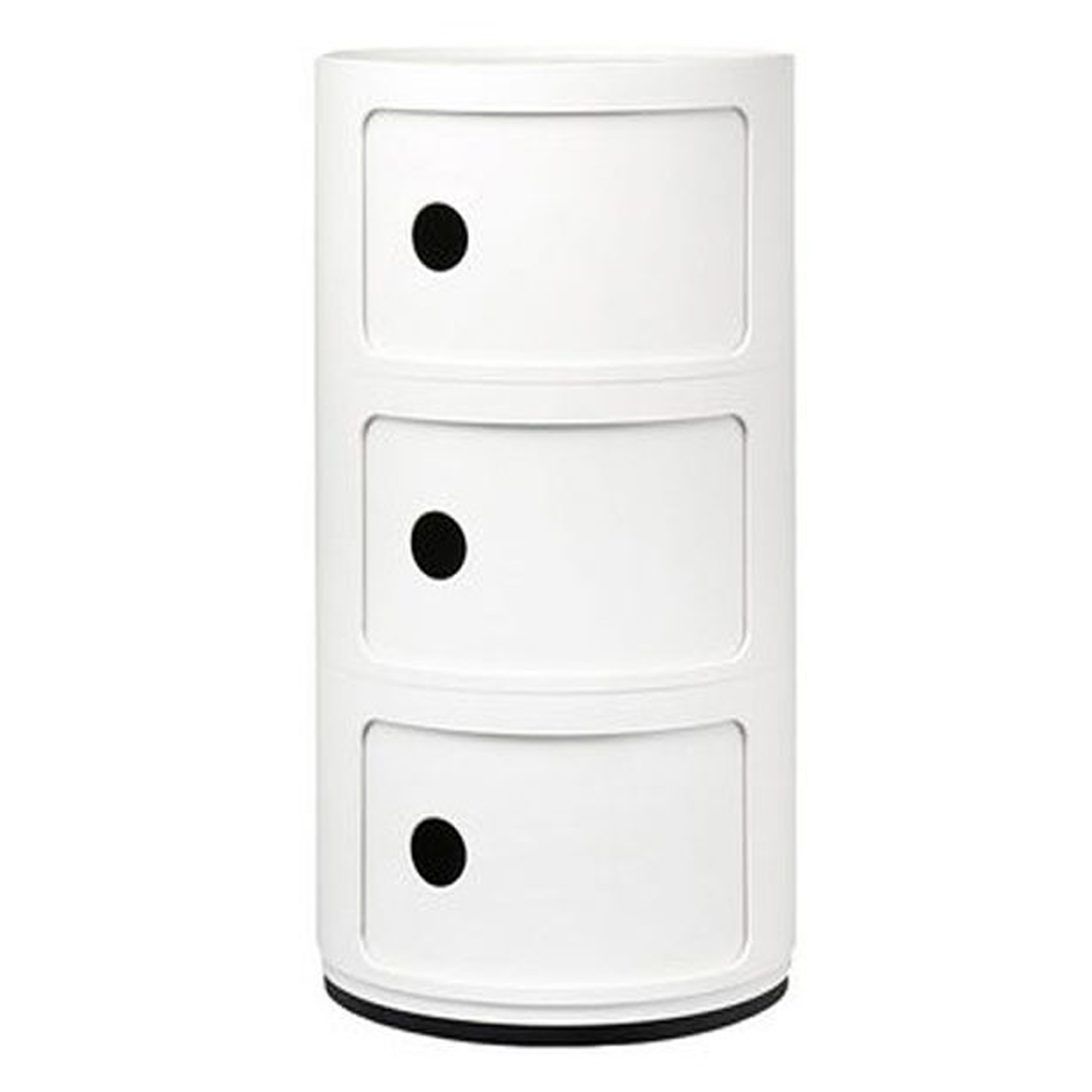 Combini 3-Tier Side Table (White)
