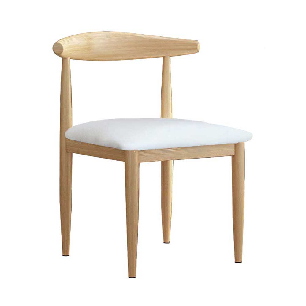 Elbow Chair (Birch-Off White)