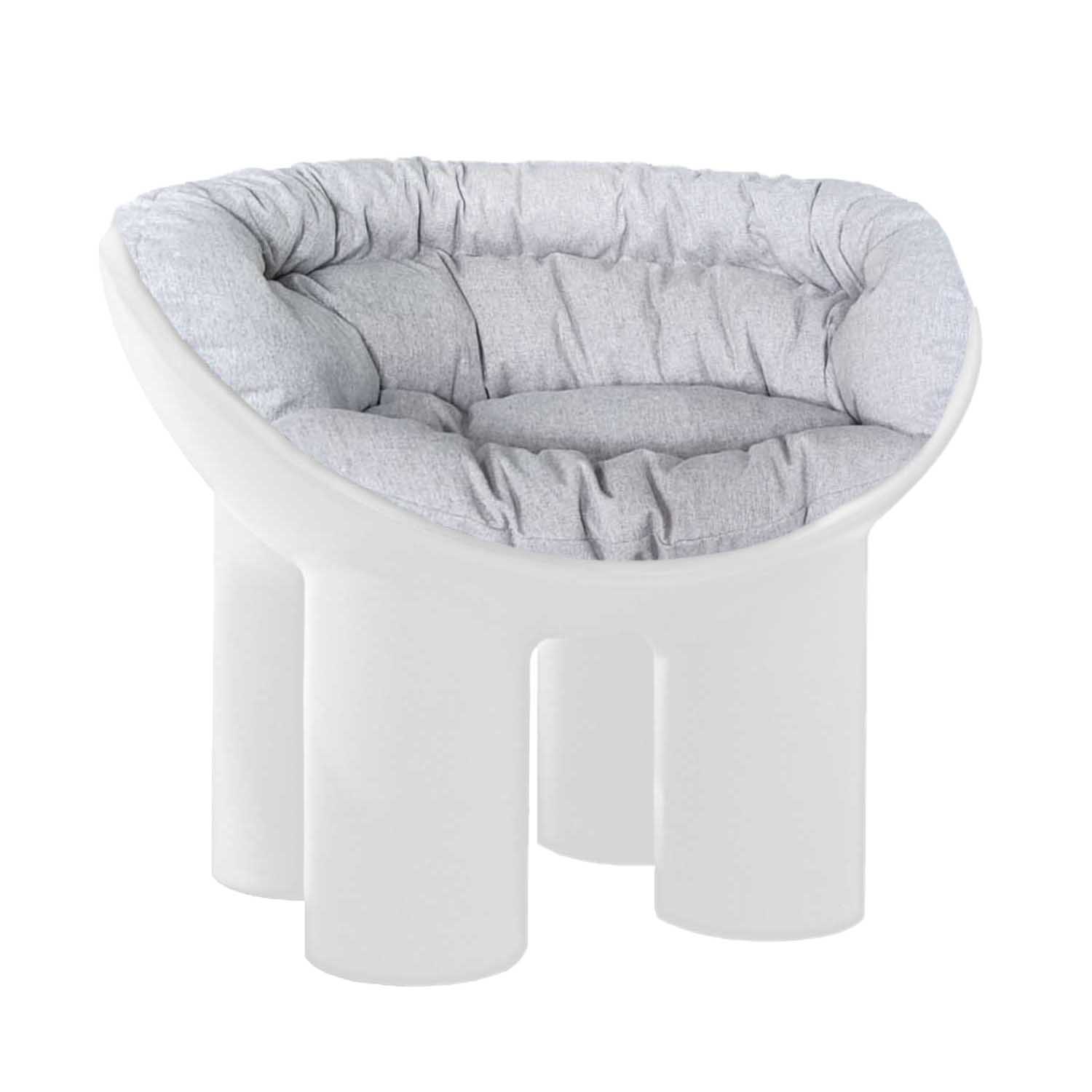 Ellie Cuddle Seat (White-Light Gray)
