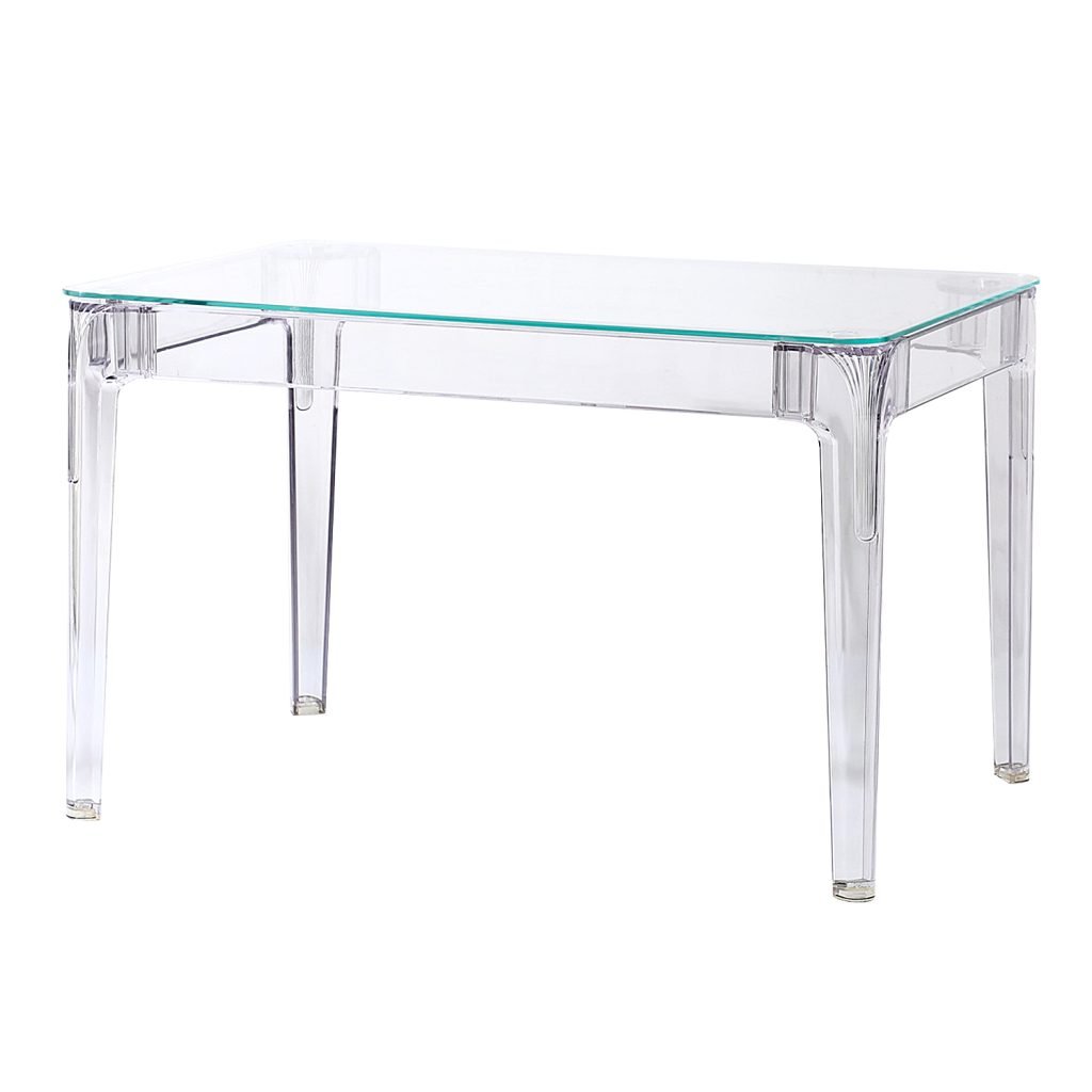 Ghost Table 120cm (Transparent) - Furniture Source Philippines