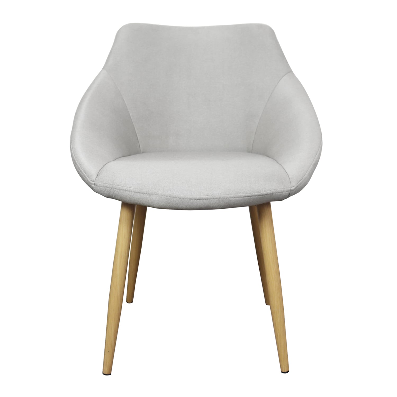 Pillry Armchair (Light Gray-Wood)