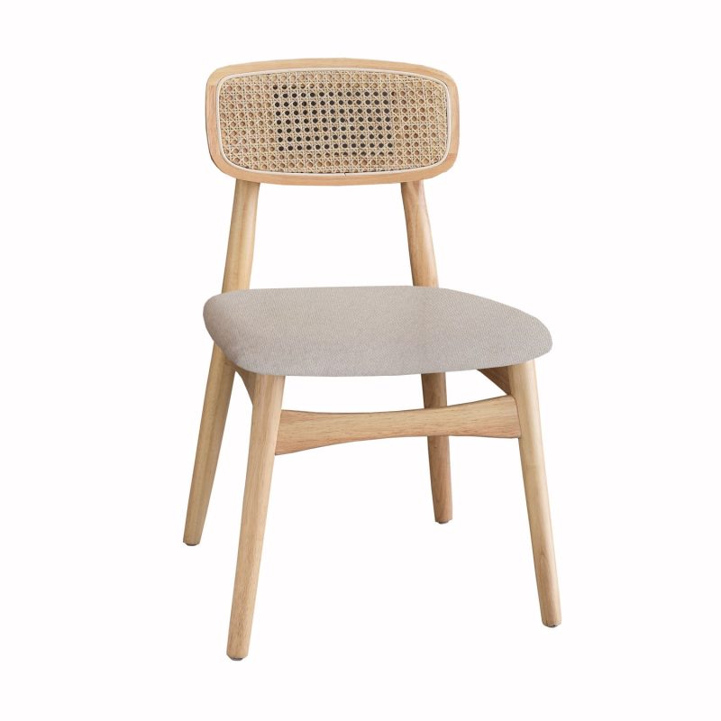 Chandler Rattan Side Chair (NaturalBrown) Furniture Source Philippines