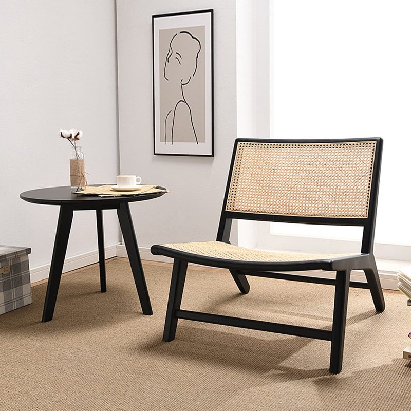 Chanler Rattan Chair (BlackNatural) Furniture Source Philippines