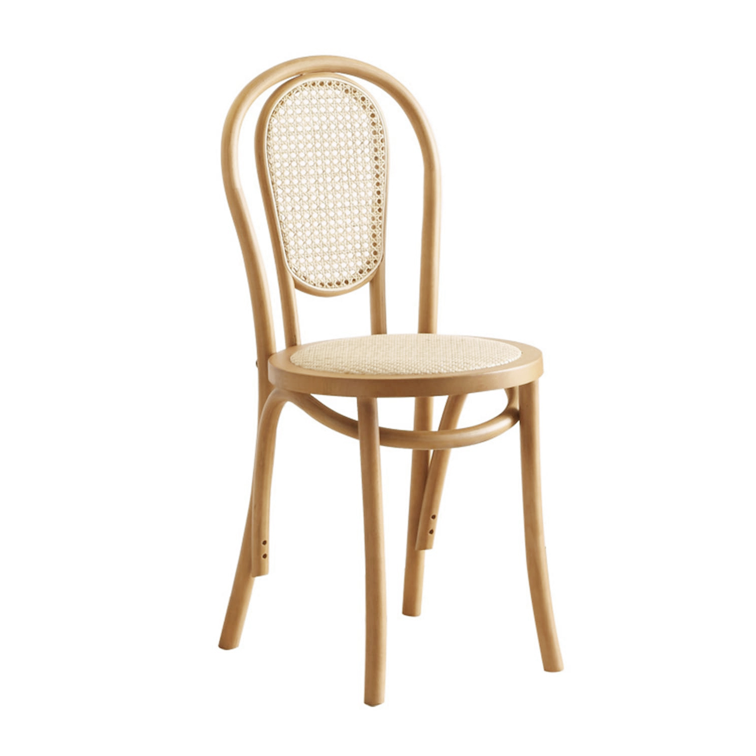 Chassi Rattan Side Chair (Natural-Natural)