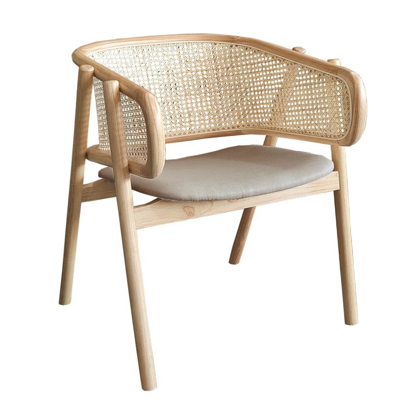 Chinna Rattan Armchair with Cushion (NaturalNatural) Furniture