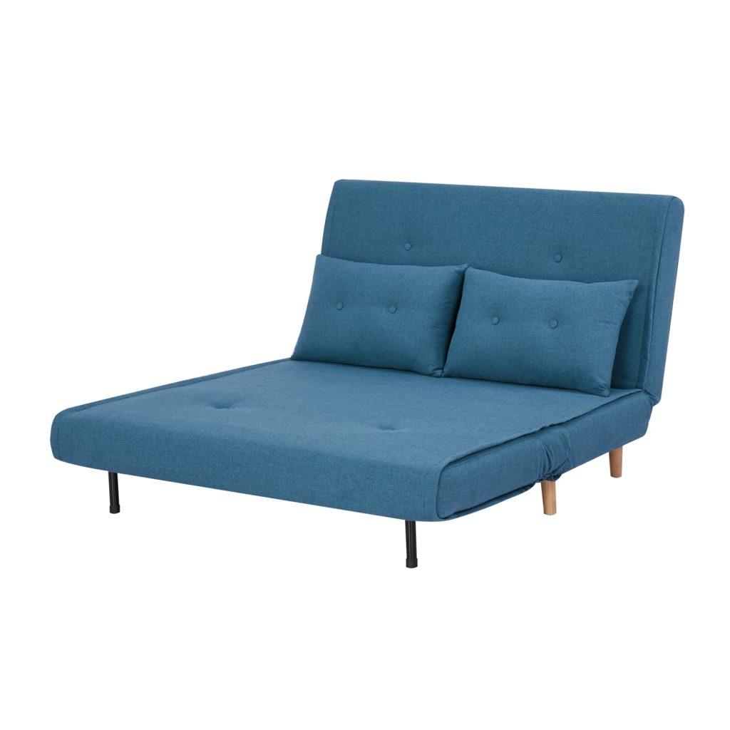Haru Wood 2Seater Sofabed (Sherbet Blue) Furniture Source Philippines